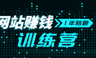 预售《网站赚钱1年陪跑训练营》