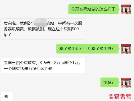 猎者营社群004课：大流量网站赚钱项目2021