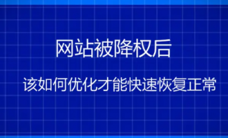 关于网站导出外链与网站降权问题